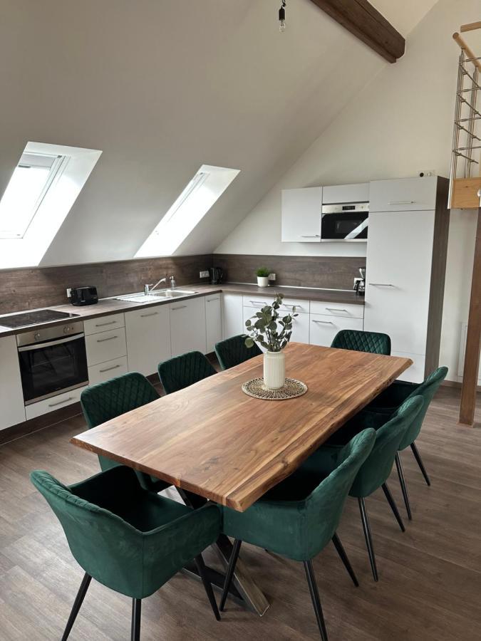 Dachterrassenwohnung Katharinenschule Eisenach Buitenkant foto